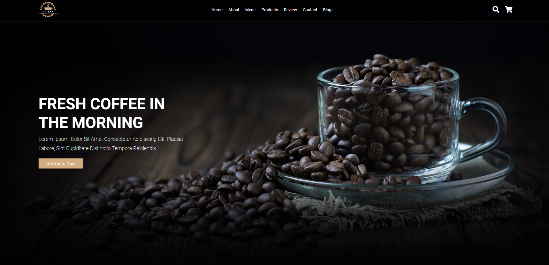 Coffee Shop Website