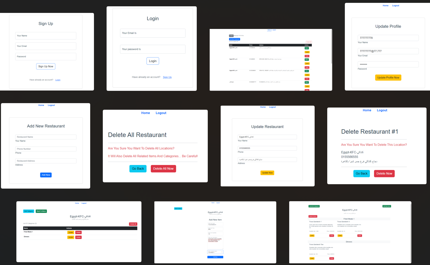 Restaurant Management System