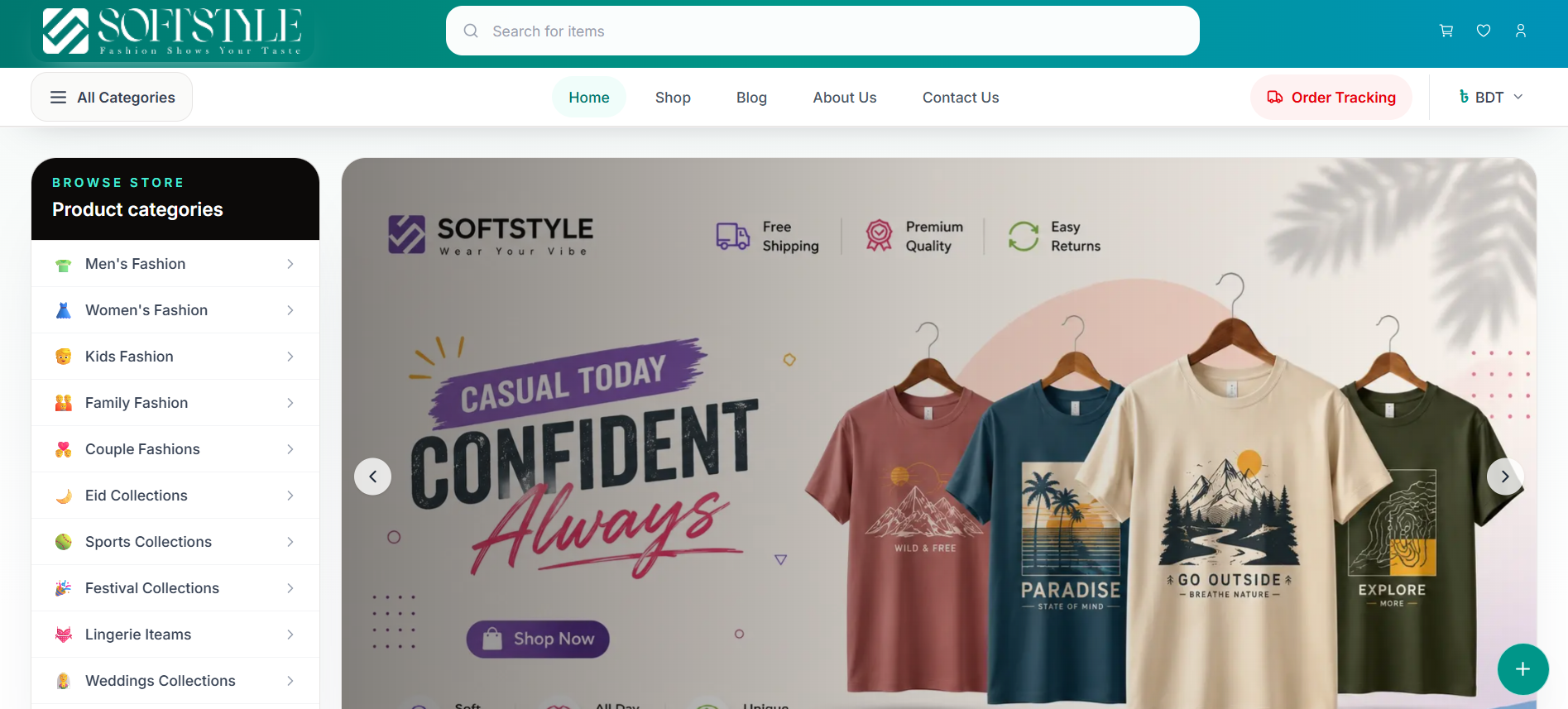Softstyle — Premium Apparel & T-Shirts